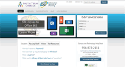 Desktop Screenshot of isp.southtexascollege.edu