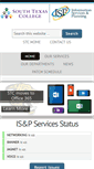 Mobile Screenshot of isp.southtexascollege.edu