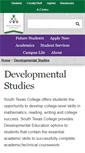 Mobile Screenshot of develop.southtexascollege.edu