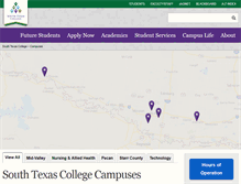 Tablet Screenshot of campuses.southtexascollege.edu