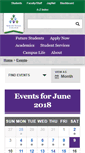 Mobile Screenshot of events.southtexascollege.edu