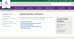 Desktop Screenshot of admin.southtexascollege.edu